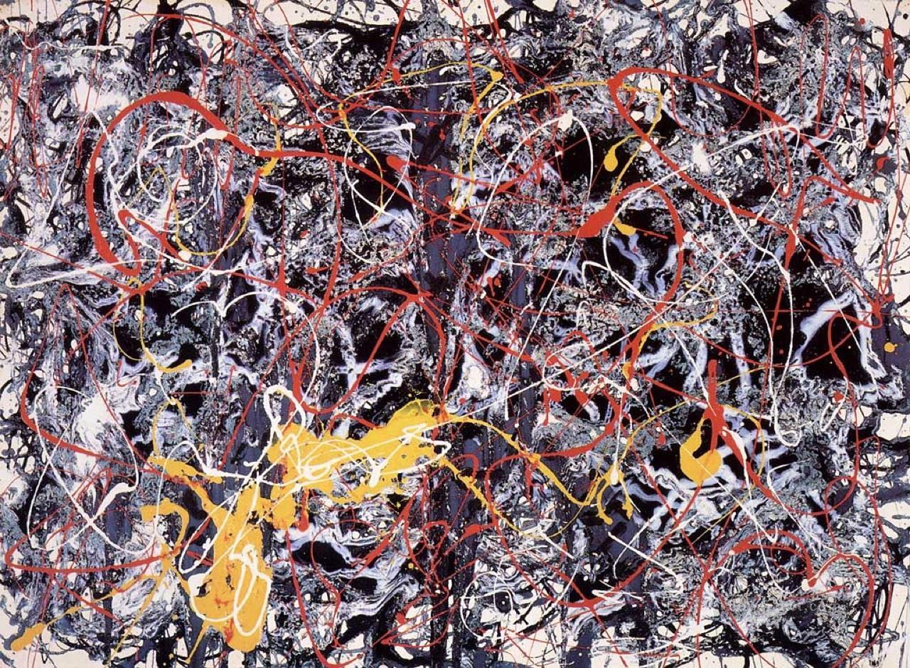 unknown Jackson Pollock Oil Paintings
